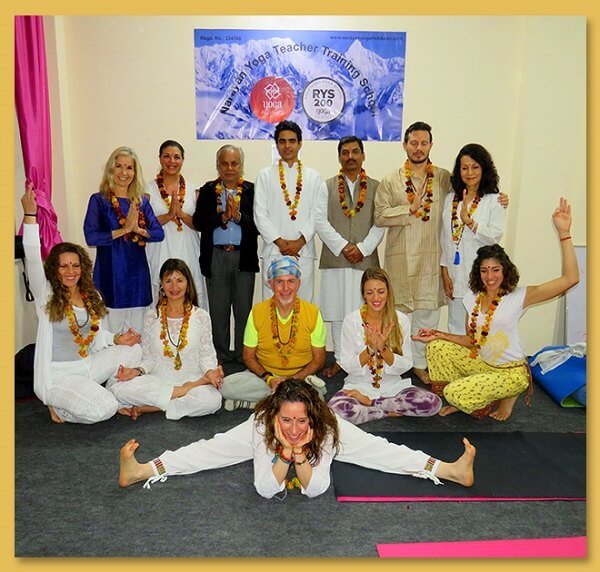 yoga teacher training certificate ceremony